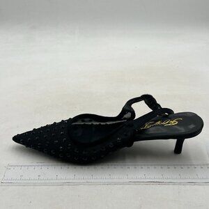 Elegant Black Slingback Heels